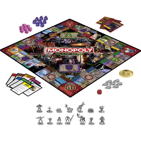 MONOPOLY TRANSFORMERS BEAST WARS COLLECTORS EDITION